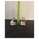 Vintage McCoy Ceramic Puppy and Kittens Figurine Set