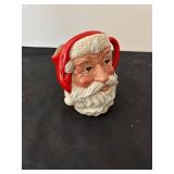Vintage Santa Claus Decorative Plate and Royal Doulton Santa Mug