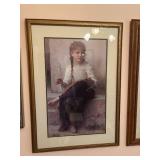 Collection of 3 Framed Vintage Art Prints