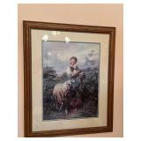 Collection of 3 Framed Vintage Art Prints