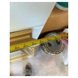 Vintage Gold Ornate Framed Wall Mirror