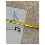 Vintage Bernard of Hollywood Metal Sign Pin-up Girl