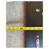 Vintage Hanging Wall Mirror with Cherub Accent