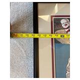 Set of 2 Framed Circus Posters - Barnum & Bailey and Ringling Bros