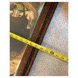 Framed Antique Lithograph Print of Little Red Riding Hood