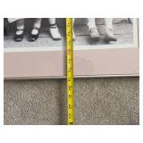 Vintage Framed Photograph of Children on Porch