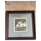 Pair of Framed Landscape Photographs