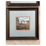 Pair of Framed Landscape Photographs