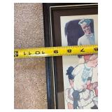 Vintage Cream of Wheat Advertisement Poster in Frame