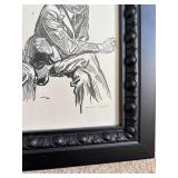 Pair of Charles Dana Gibson Framed Prints