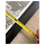 Framed Vintage Photo Print "Lemonade Stand" with Black Frame