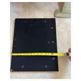 Framed Print of a Porch with Rocking Chairs