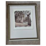 Framed Alan Blaustein Photograph 