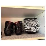 Large Collection of Vintage Avon 1876 Cape Cod Ruby Glassware Dishes