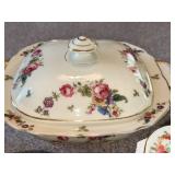 Vintage Bavaria & Syracuse China Dinnerware Set with Floral Design