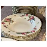 Vintage Bavaria & Syracuse China Dinnerware Set with Floral Design