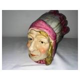 Handcrafted Native American Ceramic Humidor Tobacco Cigar Jar with Removable Lid