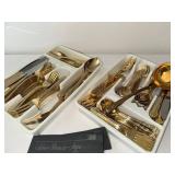 Farberware Gold-Plated Stainless Steel Flatware Set