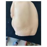 Vintage Kewpie Baby Coin Bank with Glasses