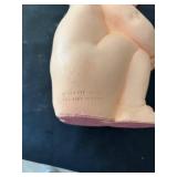 Vintage Kewpie Baby Coin Bank with Glasses