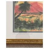 Vintage Aloha Woody Clark Print - 