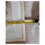 Framed Artwork Print with Inspirational Quote by Moel, 2009