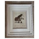 Set of 2 Kim Taylor Reece Framed Hula Kahiko Photographs