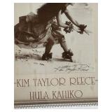 Set of 2 Kim Taylor Reece Framed Hula Kahiko Photographs