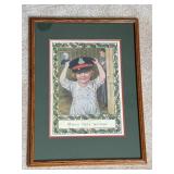 Framed Vintage Style Salvation Army Poster