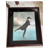 Framed Print "The Rev. Robert Walker Skating on Duddingston Loch" by Henry Raeburn