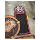 Collection of Framed Santa Claus Christmas Art Prints