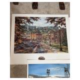 Set of 3 Scenic Stillwater Art Prints by Exclusive Artists