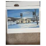 Set of 3 Scenic Stillwater Art Prints by Exclusive Artists