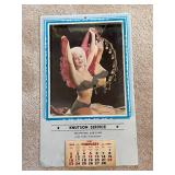 Vintage 1969 Knutson Service Pin-Up Calendar
