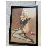 Vintage Vargas Pin-Up Art Collectible Set