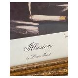 Framed Illusion by Louis Icart Print