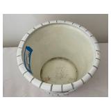 Mosaic Floral Ceramic Planter, 8" Tall