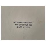 Mosaic Floral Ceramic Planter, 8" Tall