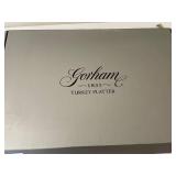 Gorham 1831 Turkey Platter - Embossed Aluminum