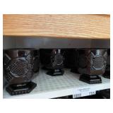 Set of 12 Avon Cape Cod Ruby Glass Goblets