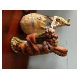 Springtime Rabbit and Egg Figurine Set