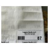 Set of 2 Decorative Ceramic Vases with Silver Plated Bases