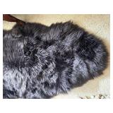 Genuine Australian Sheepskin Rug in Charcoal