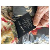 Ralph Lauren Twin Floral Comforter with Multicolor Floral Design