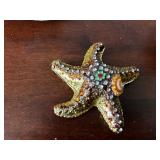 Shell Framed Art Titled "Child Jesus of the Sea" with Decorative Seashell and Starfish Collection