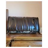 Pet Carrier Tote with Floral Design and Mesh Sides