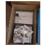 Collection of Various Greeting Cards and Envelopes