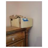 Set of Louis Teddy Bear 44 and Plush Lambs with Angel Dolls