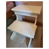 White Wooden Step Stool