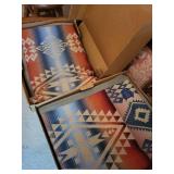 Set of 2 Pendleton Beaver State Wool Blankets